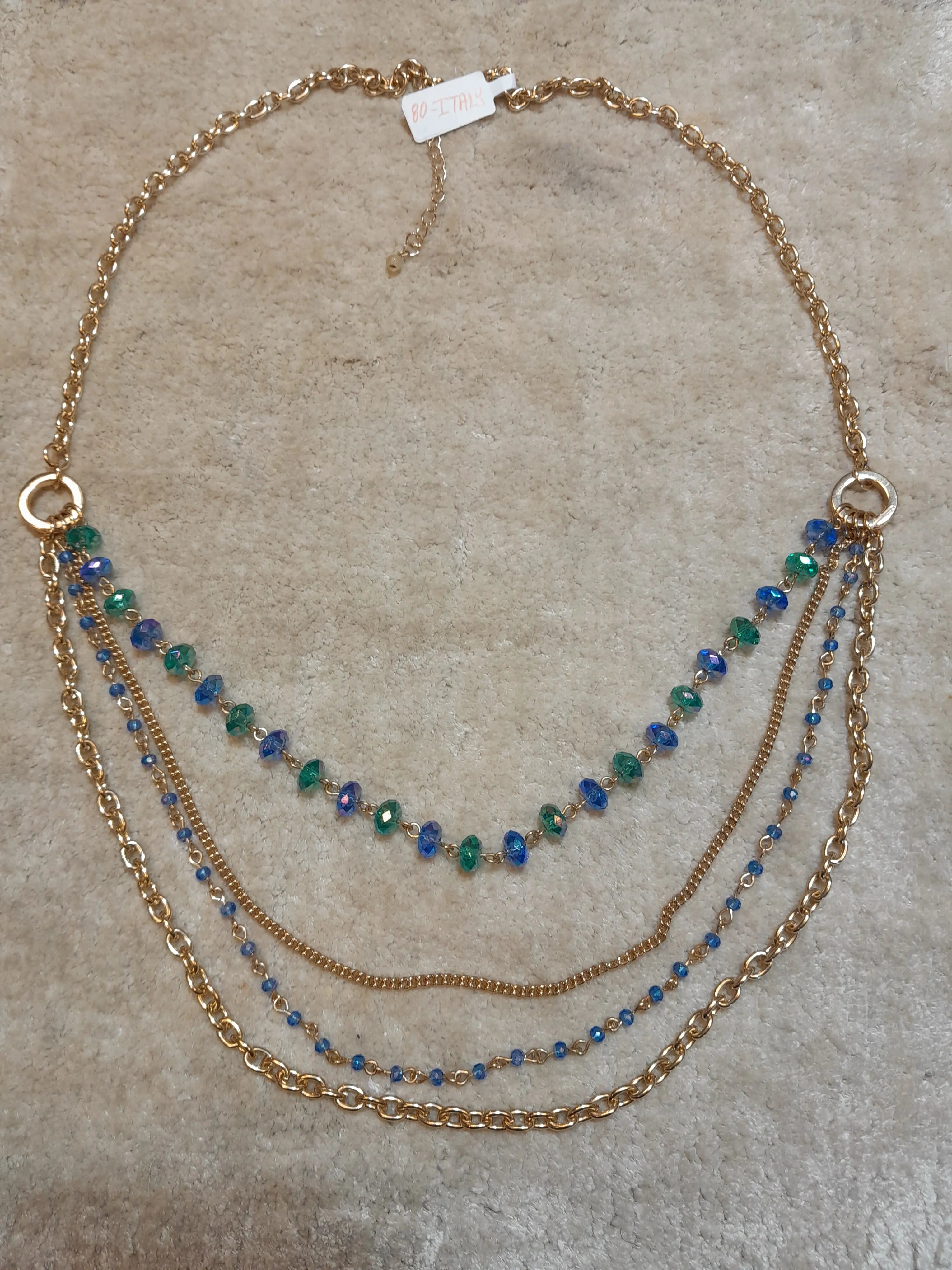 Handmade Italian Necklace #80 ABC Jewelries